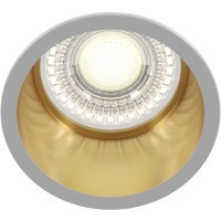 Встраиваемый светильник Maytoni DL049-01WG Reif под лампу 1xGU10 50W
