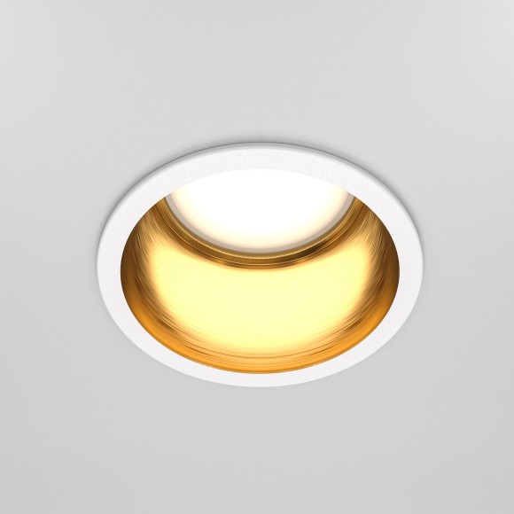 Встраиваемый светильник Maytoni DL049-01WG Reif под лампу 1xGU10 50W