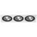 Встраиваемый светильник Lightstar i836070707 Intero 111 под лампы 3xGU10 150W