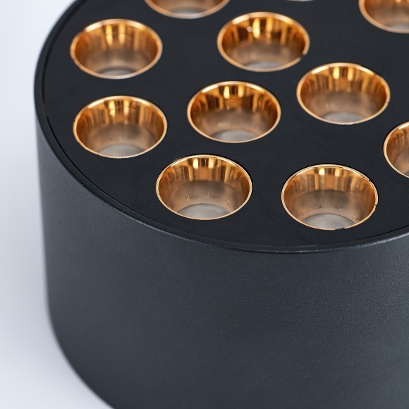 Светильник потолочный 9W 750LM 4000K, черный/золото Guarda Lightstar 080942 Светильник потолочный 9W 750LM 4000K, черный/золото Guarda Lightstar 080942