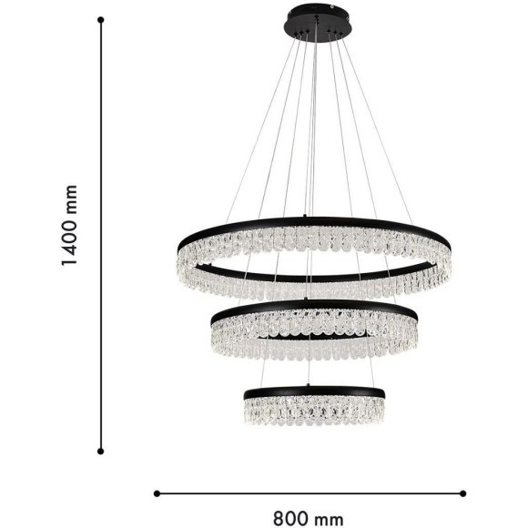 Подвесной светильник Lunetta 4187-3P