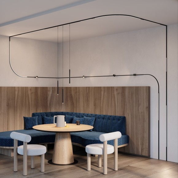 TR190-1-5W3K-B Ультратонкий трековый диммируемый по TRIAC 0/1-10V магнитный светодиодный светильник Maytoni Levity CRI90+ 3000К 370Лм 100° 5Вт TR190-1-5W3K-B Ультратонкий трековый диммируемый по TRIAC 0/1-10V магнитный светодиодный светильник Maytoni Levity CRI90+ 3000К 370Лм 100° 5Вт