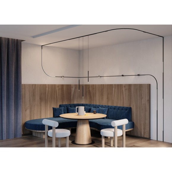 TR190-1-5W3K-B Ультратонкий трековый диммируемый по TRIAC 0/1-10V магнитный светодиодный светильник Maytoni Levity CRI90+ 3000К 370Лм 100° 5Вт TR190-1-5W3K-B Ультратонкий трековый диммируемый по TRIAC 0/1-10V магнитный светодиодный светильник Maytoni Levity CRI90+ 3000К 370Лм 100° 5Вт