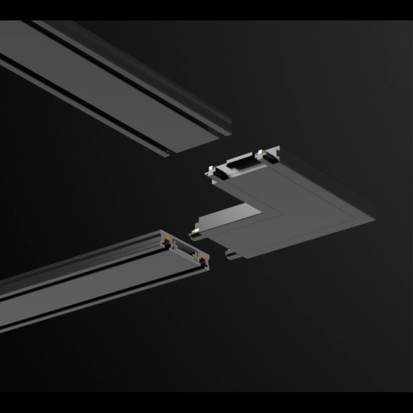 Соединитель угловой для накладного шинопровода Novotech Smal 135205