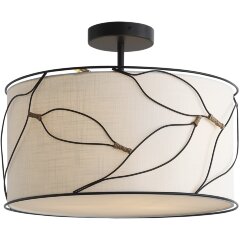 SL6228.402.03 Светильник подвесной ST-Luce Черный/Бежевый E27 3*60W ROOT SL6228.402.03 Светильник подвесной ST-Luce Черный/Бежевый E27 3*60W ROOT