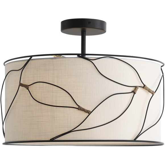 SL6228.402.03 Светильник подвесной ST-Luce Черный/Бежевый E27 3*60W ROOT