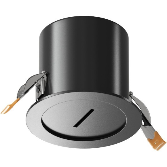 Встраиваемое основание с вводом питания для шинопровода-ремня Denkirs Belty TR5513-BK Встраиваемое основание с вводом питания для шинопровода-ремня Denkirs Belty TR5513-BK