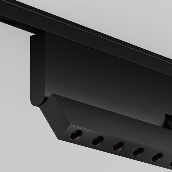 TR194-1-12W4K-M-B Ультратонкий трековый диммируемый по TRIAC 0/1-10V магнитный светодиодный светильник Maytoni Levity CRI90+ 4000К 430Лм 30° 12Вт