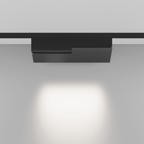 TR194-1-12W4K-M-B Ультратонкий трековый диммируемый по TRIAC 0/1-10V магнитный светодиодный светильник Maytoni Levity CRI90+ 4000К 430Лм 30° 12Вт