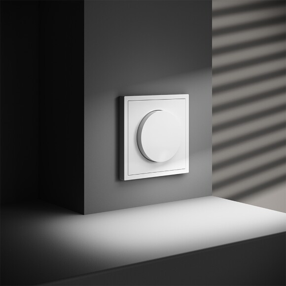 Светорегулятор встраиваемый VOLTUM S70 поворотно-нажимной 600 Вт, (белый глянцевый) Светорегулятор встраиваемый VOLTUM S70 поворотно-нажимной 600 Вт, (белый глянцевый)