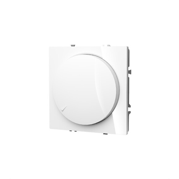 Светорегулятор встраиваемый VOLTUM S70 поворотно-нажимной 600 Вт, (белый глянцевый) Светорегулятор встраиваемый VOLTUM S70 поворотно-нажимной 600 Вт, (белый глянцевый)