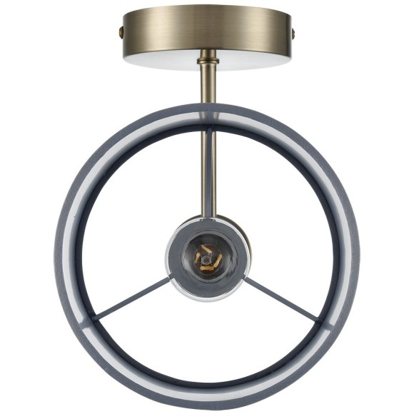 8108/1W MODERNI LN25 латунь титаниум/серый, металл/текстиль/стекло Бра E14 40W 220V DAMONA 8108/1W MODERNI LN25 латунь титаниум/серый, металл/текстиль/стекло Бра E14 40W 220V DAMONA