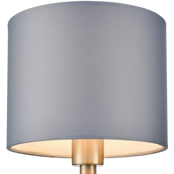 8108/1W MODERNI LN25 латунь титаниум/серый, металл/текстиль/стекло Бра E14 40W 220V DAMONA 8108/1W MODERNI LN25 латунь титаниум/серый, металл/текстиль/стекло Бра E14 40W 220V DAMONA