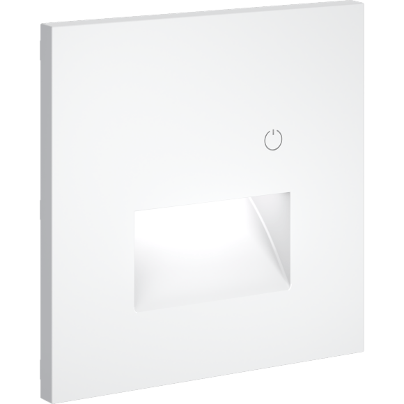 Накладка для подсветки светодиодной с датчиком, S70 (белый матовый)