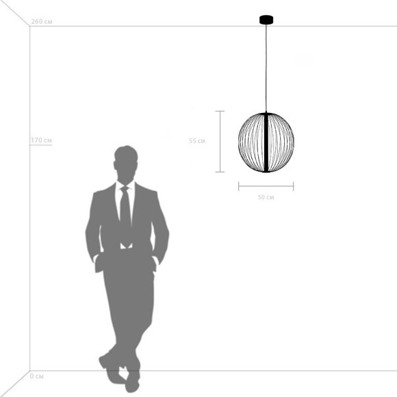 Подвес Sole Lightstar 734057 Подвес Sole Lightstar 734057