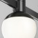 Магнитный трековый светильник Maytoni Flarity TR149-1-5W3K-B 3000K 300лм 5Вт