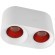 Точечный светильник DK3040 DK3096-WH+RD