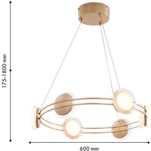 Подвесной светильник Yo-yo 4334-6P