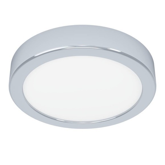 901762 Светод настенно-потолочн свет-к с рег-кой цветовой темп-ры FUEVA 6, 7,5W(LED), ?166, IP44,2700K, 4000K, 6500K, 1000lm, сталь, хром, белый