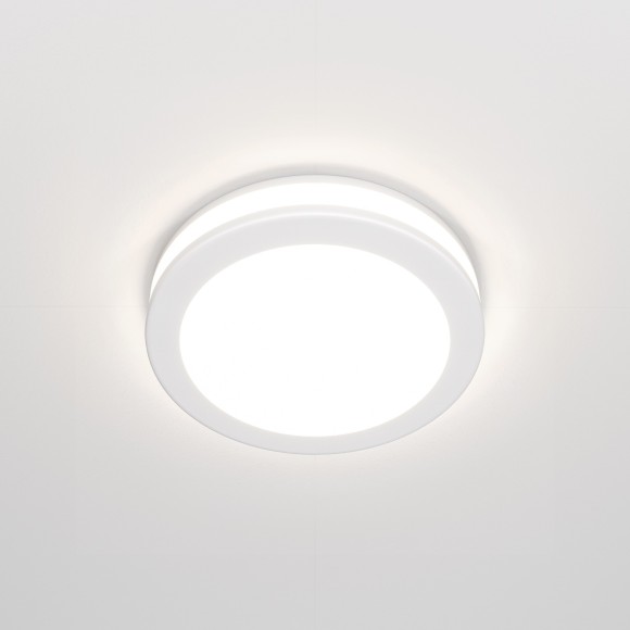 Встраиваемый светильник Maytoni DL2001-L7W4K Phanton светодиодный LED 7W