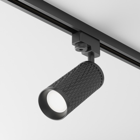 Однофазный двужильный трековый светильник Maytoni Unity TR011-1-GU10-B Focus Design под сменную лампу GU10 Однофазный двужильный трековый светильник Maytoni Unity TR011-1-GU10-B Focus Design под сменную лампу GU10