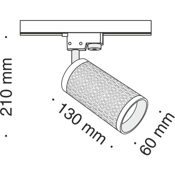 Однофазный двужильный трековый светильник Maytoni Unity TR011-1-GU10-B Focus Design под сменную лампу GU10 Однофазный двужильный трековый светильник Maytoni Unity TR011-1-GU10-B Focus Design под сменную лампу GU10