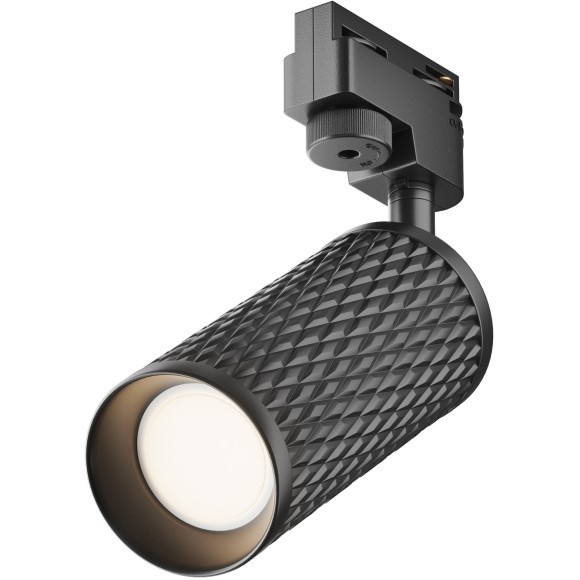 Однофазный двужильный трековый светильник Maytoni Unity TR011-1-GU10-B Focus Design под сменную лампу GU10 Однофазный двужильный трековый светильник Maytoni Unity TR011-1-GU10-B Focus Design под сменную лампу GU10