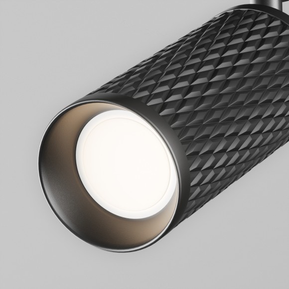 Однофазный двужильный трековый светильник Maytoni Unity TR011-1-GU10-B Focus Design под сменную лампу GU10 Однофазный двужильный трековый светильник Maytoni Unity TR011-1-GU10-B Focus Design под сменную лампу GU10