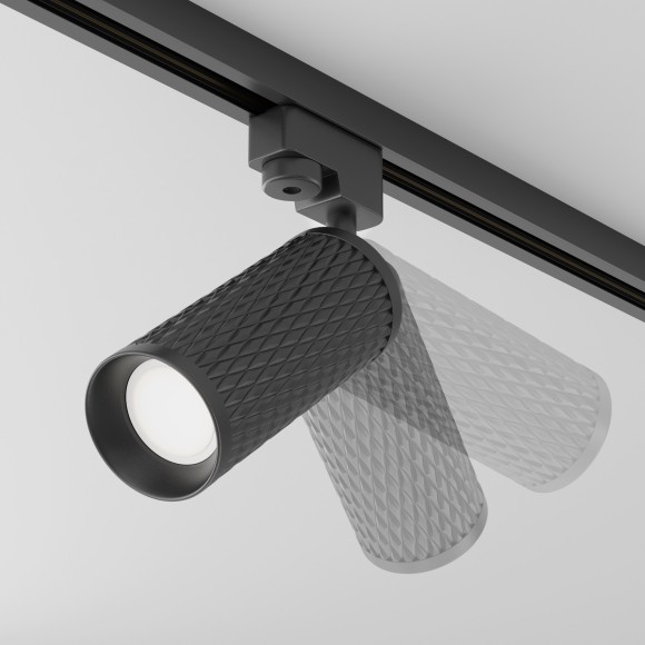 Однофазный двужильный трековый светильник Maytoni Unity TR011-1-GU10-B Focus Design под сменную лампу GU10 Однофазный двужильный трековый светильник Maytoni Unity TR011-1-GU10-B Focus Design под сменную лампу GU10