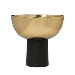 427273 VICTORIAVILLE Декоративная тарелка сталь золотой H230 Ø250 427273 VICTORIAVILLE Декоративная тарелка сталь золотой H230 Ø250