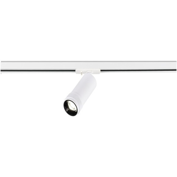 ST384.536.10 Св-к трек. Белый LED 1*10W 3000K 900Lm Ra90 10-55о  IP20 L160xW50xH- 220V Однофазная трековая система