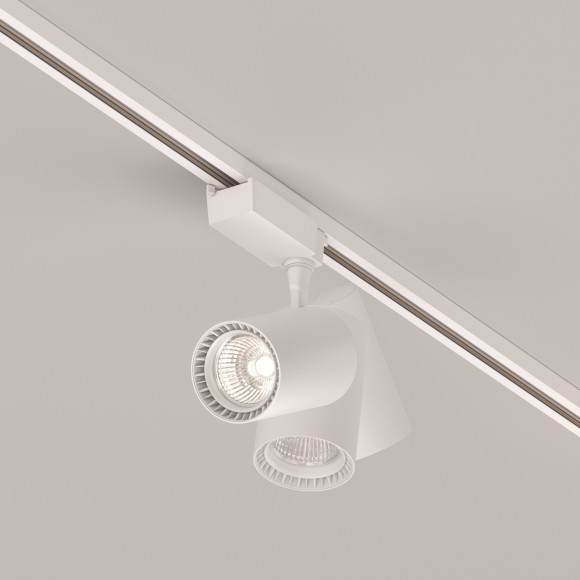 Однофазный двужильный светодиодный трековый светильник Maytoni Unity TR003-1-26W4K-S-W Vuoro 4000К 3000Лм CRI90+ 24° 26Вт Однофазный двужильный светодиодный трековый светильник Maytoni Unity TR003-1-26W4K-S-W Vuoro 4000К 3000Лм CRI90+ 24° 26Вт