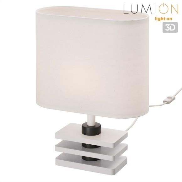 Настольная лампа E27 220V Lumion MADERANA 8206/1T