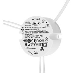 Источник тока Maytoni DALI NFC DT6 200-700mA +PUSH DIM 721030 Источник тока Maytoni DALI NFC DT6 200-700mA +PUSH DIM 721030