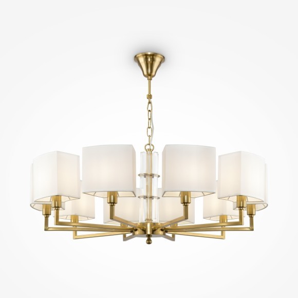 Подвесная люстра Metropolitan H015PL-10G Подвесная люстра Metropolitan H015PL-10G