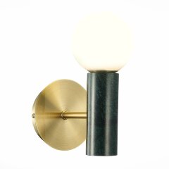 SL1210.401.01 Светильник настенный ST-Luce Золотистый, Черный/Белый G9 1*5W PIETRA SL1210.401.01 Светильник настенный ST-Luce Золотистый, Черный/Белый G9 1*5W PIETRA