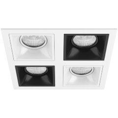 Встраиваемый светильник Lightstar D54606070607 Domino под лампы 4xGU5.3 200W