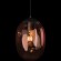 10427 Purple LOFT IT BUBBLE Подвесной светильник с чёрным металлическим основанием и пурпурным стеклянным плафоном, E27, 1 × 60 Вт, 220 В