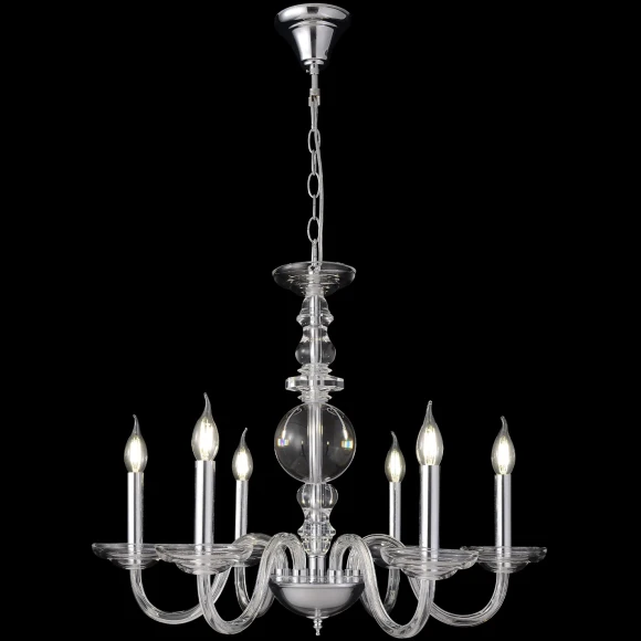 Люстра Crystal Lux ARABESQUE SP6 CHROME Люстра Crystal Lux ARABESQUE SP6 CHROME
