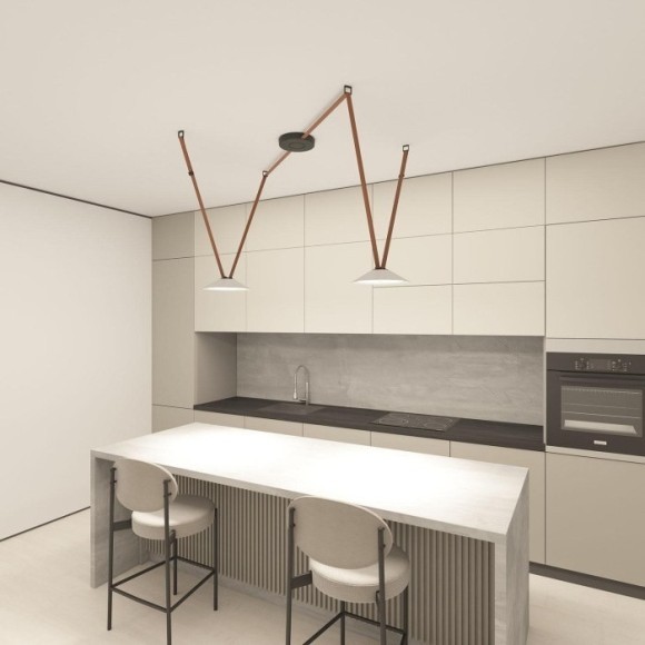 DK5565-WH+BK Cветодиодный светильник на ременный шинопровод Denkirs Belty CRI90+ 3000К 1850Лм 120° 20Вт DK5565-WH+BK Cветодиодный светильник на ременный шинопровод Denkirs Belty CRI90+ 3000К 1850Лм 120° 20Вт