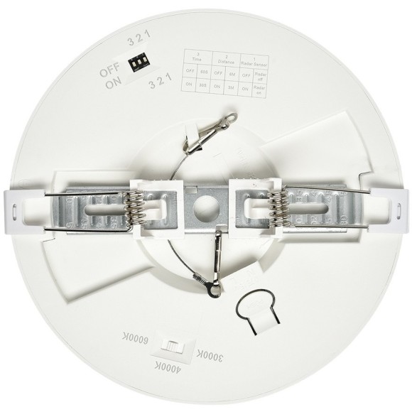 Светильник LED 12Вт 3000-6500К CCT/датчик движения Sonex NEBULA 7754/12L