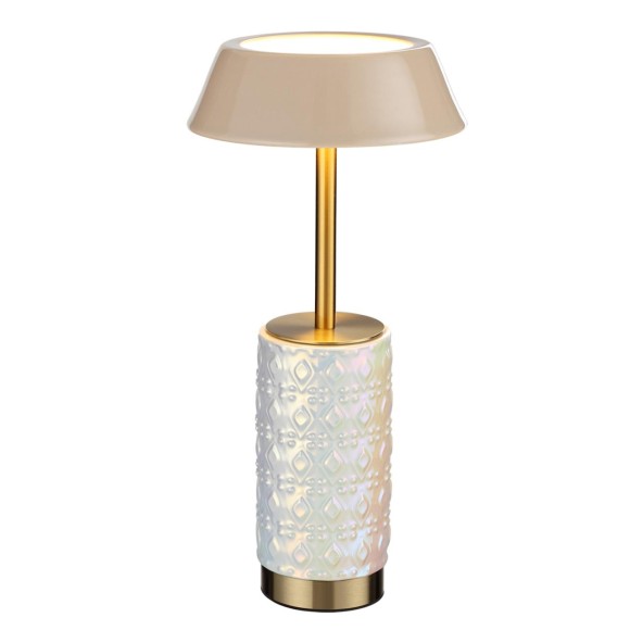 Настольная лампа беспроводная LED*8W 3000K LULU 5454/8TLA