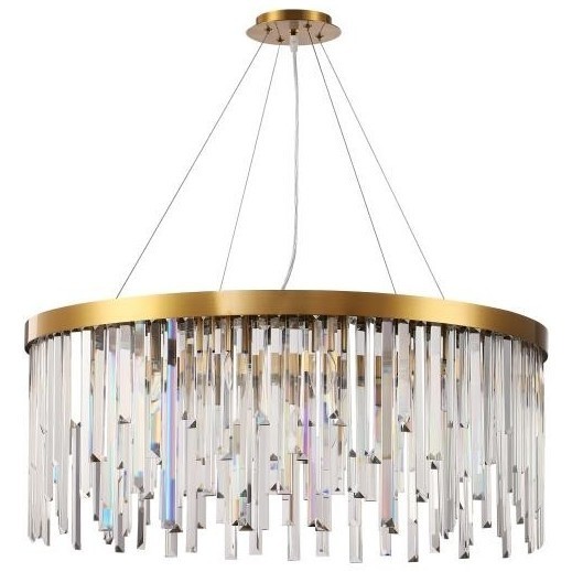 Люстра подвесная хрустальная 2113/03/12P Stilfort, серия Venecia