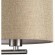 8250/2W MODERNI LN25 000  никель/бежевый, металл/текстиль бра Е14 40W+ LED 3W 4000K 220V NIKKI