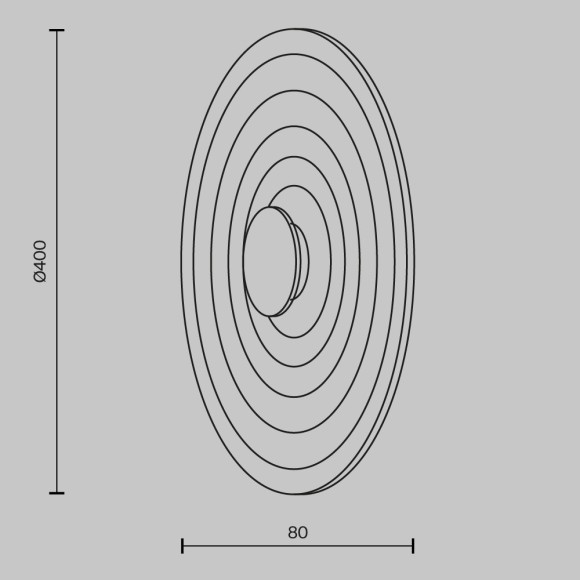 Настенный светильник (бра) Maytoni MOD400WL-L5KH3K Настенный светильник (бра) Maytoni MOD400WL-L5KH3K