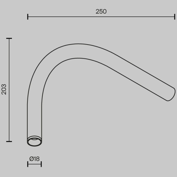 Светильник Technical C104WL-3W3-6K-B Светильник Technical C104WL-3W3-6K-B
