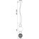 Подвесной светильник светодиодный Collar P069PL-L17CH3K
