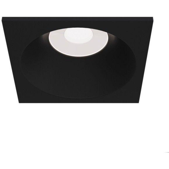 Встраиваемый светильник Maytoni DL033-2-01B Zoom IP65 под лампу 1xGU10 50W