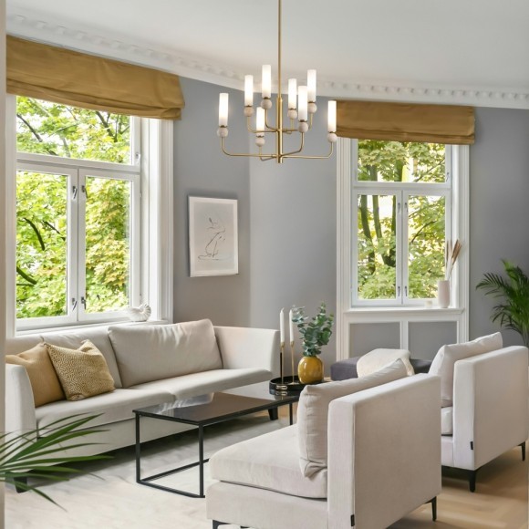 Потолочный светильник Freya FR5482CL-08BS Потолочный светильник Freya FR5482CL-08BS