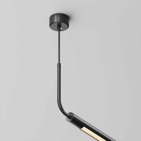 Заглушка для подвесного монтажа системы Maytoni Shelf с вводом питания CA024PL-P-B